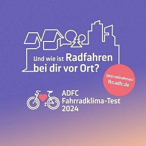 ADFC-Fahrradklilma-Test © ADFC